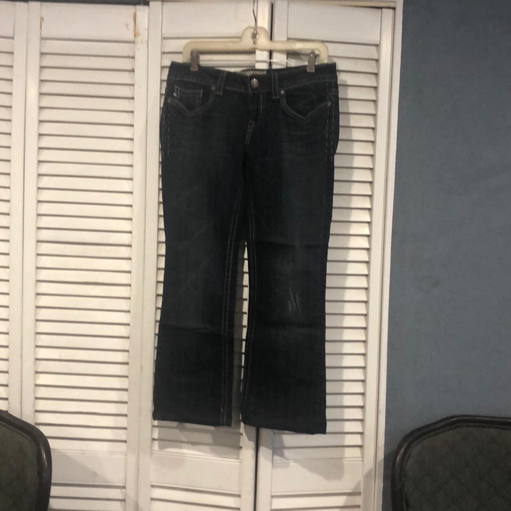 Mel Denim Dark Blue Jeans